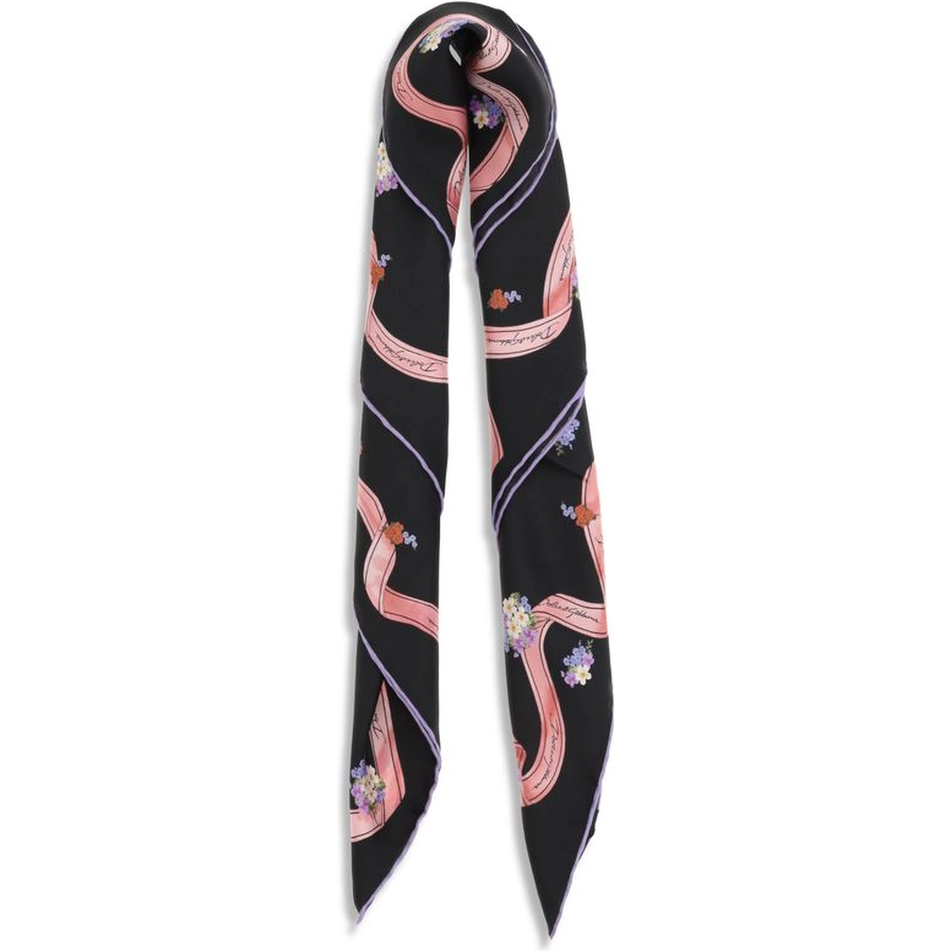Multicolor Silk Scarf