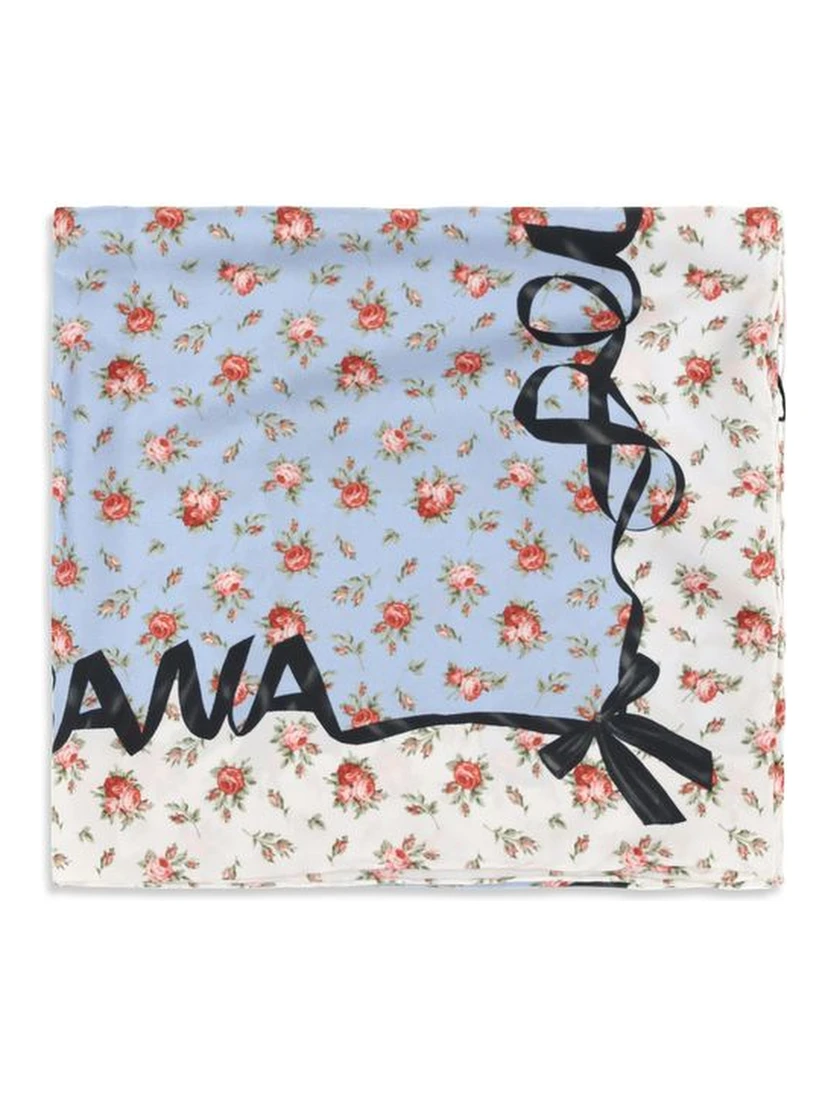 Multicolor Silk Scarf