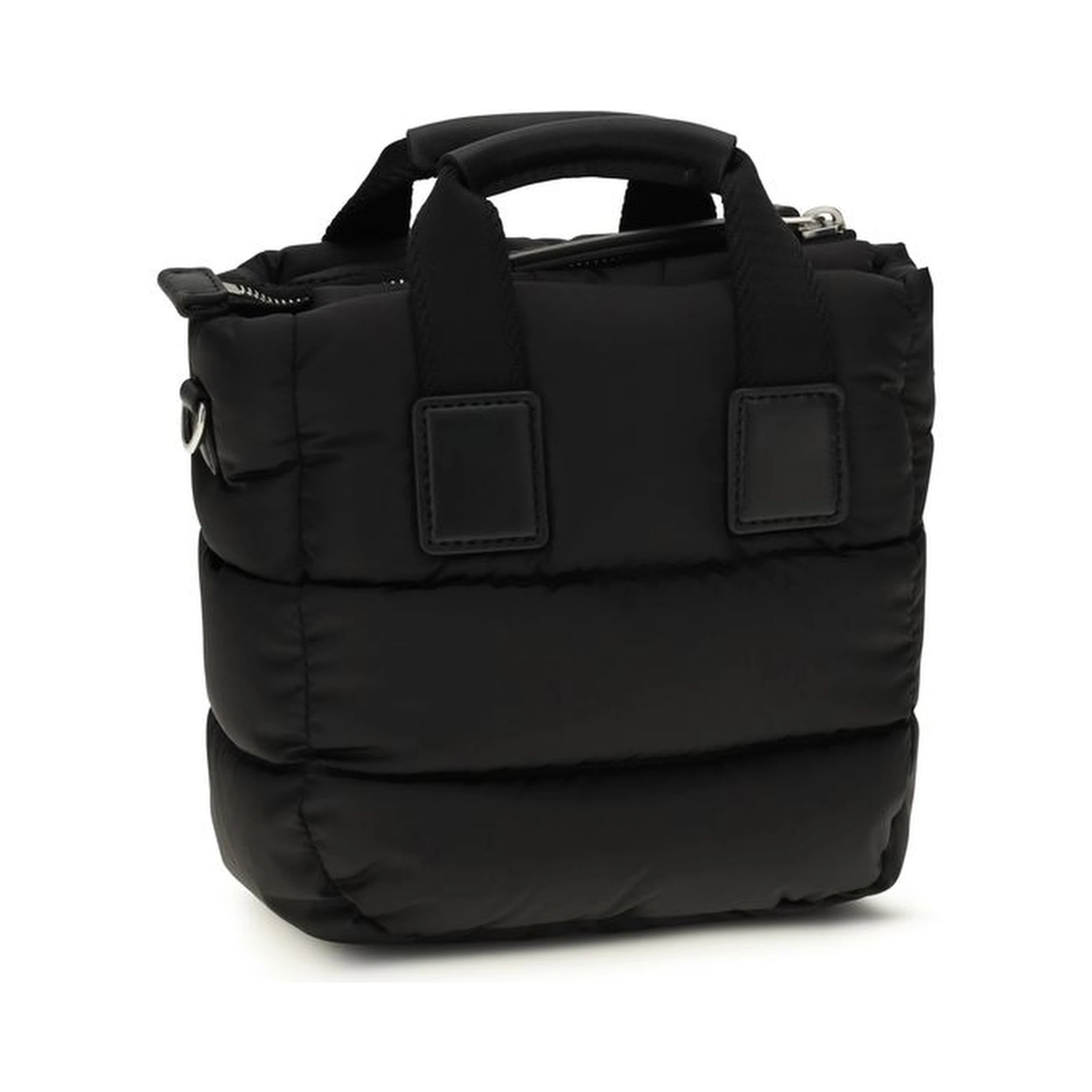 Black Goose Down Shoulder Bag