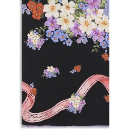 Multicolor Silk Scarf