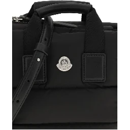 Black Goose Down Shoulder Bag