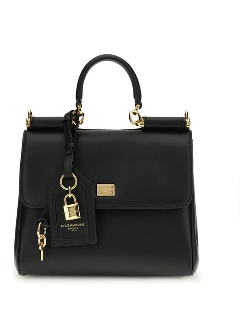 Black Calf Leather Bos Taurus Shoulder Bag