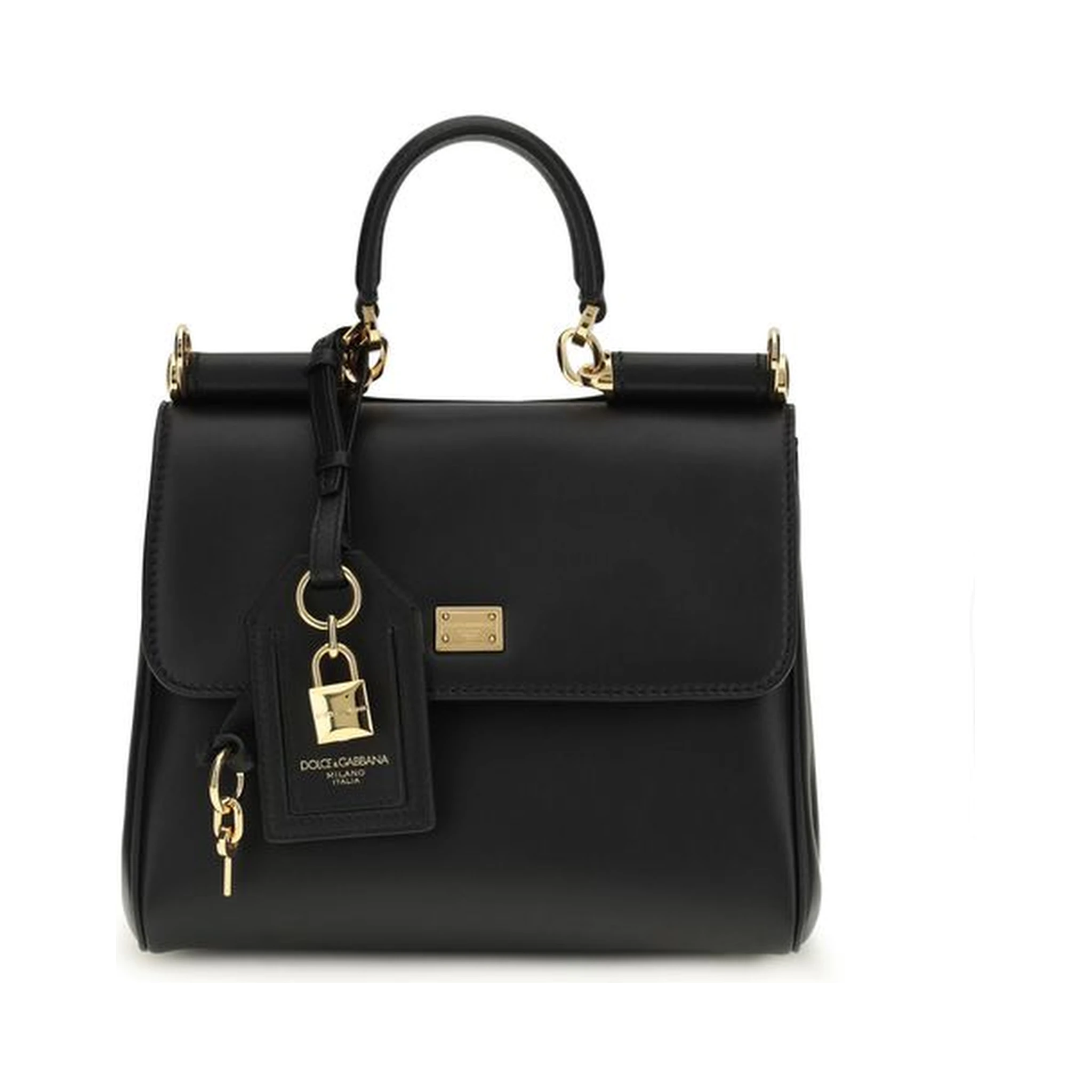 Black Calf Leather Bos Taurus Shoulder Bag