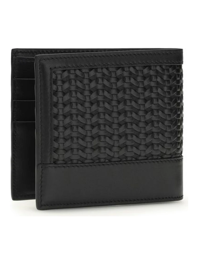 Black Calf Leather Bos Taurus Wallet