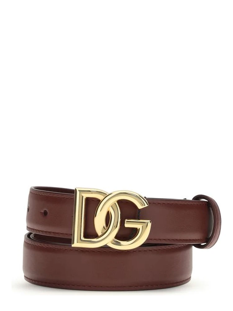 Bordeaux Calf Leather Bos Taurus Regular Belt