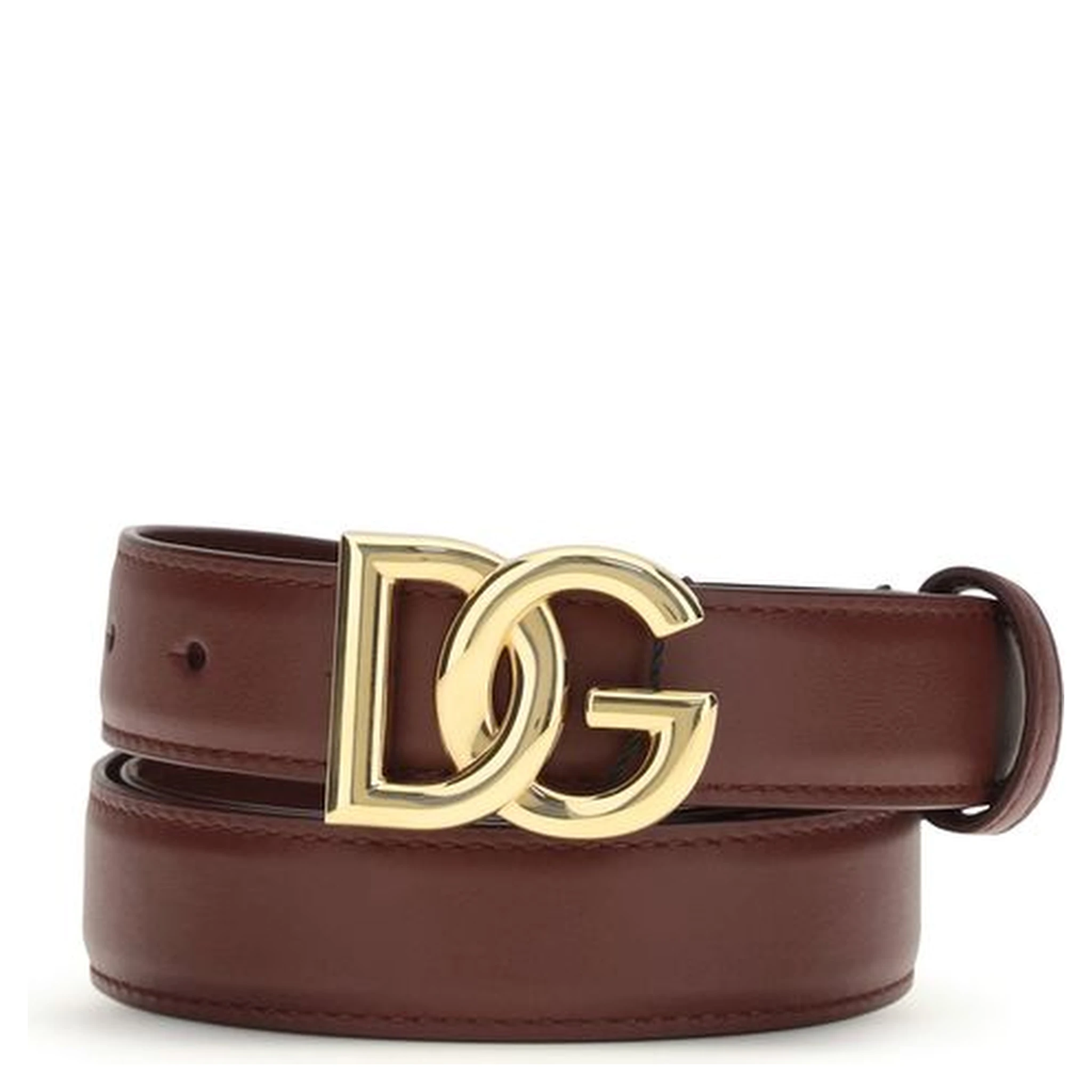 Bordeaux Calf Leather Bos Taurus Regular Belt