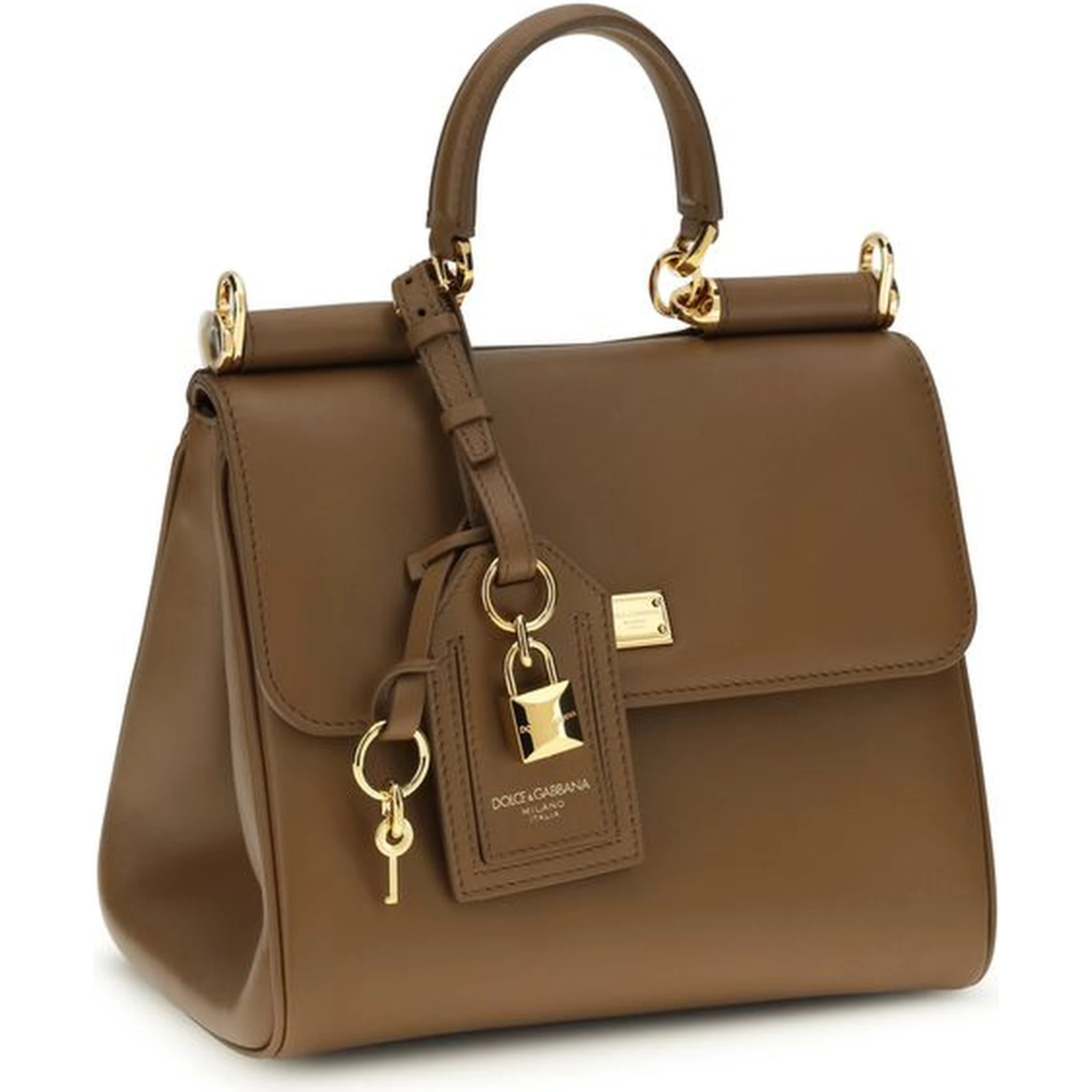 Brown Calf Leather Bos Taurus Shoulder Bag