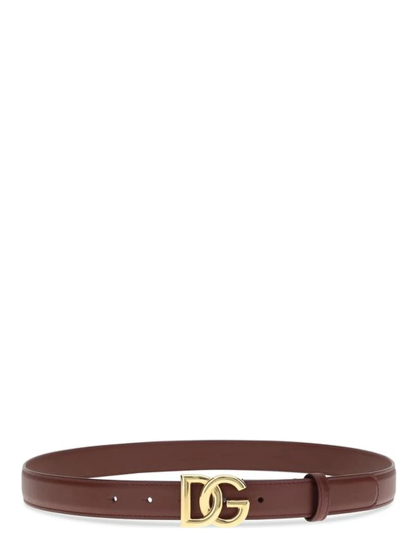 Bordeaux Calf Leather Bos Taurus Regular Belt