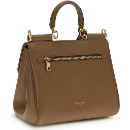 Brown Calf Leather Bos Taurus Shoulder Bag