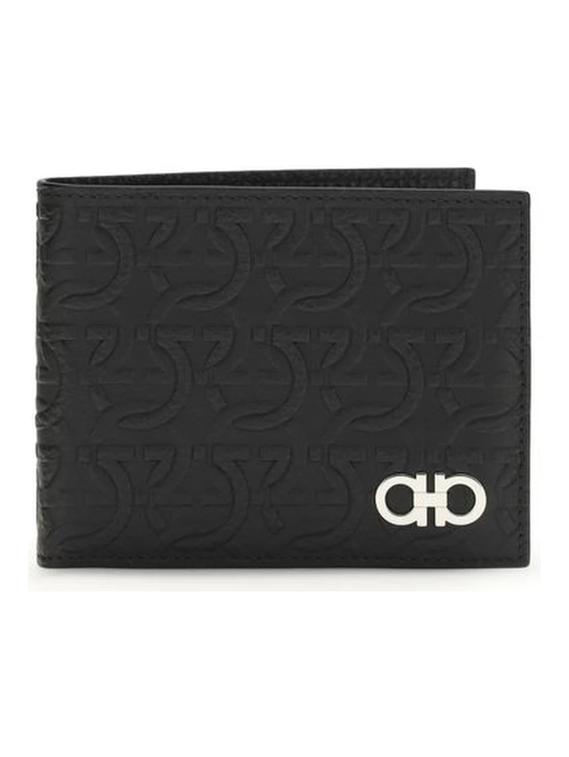 Black Calf Leather Bos Taurus Wallet