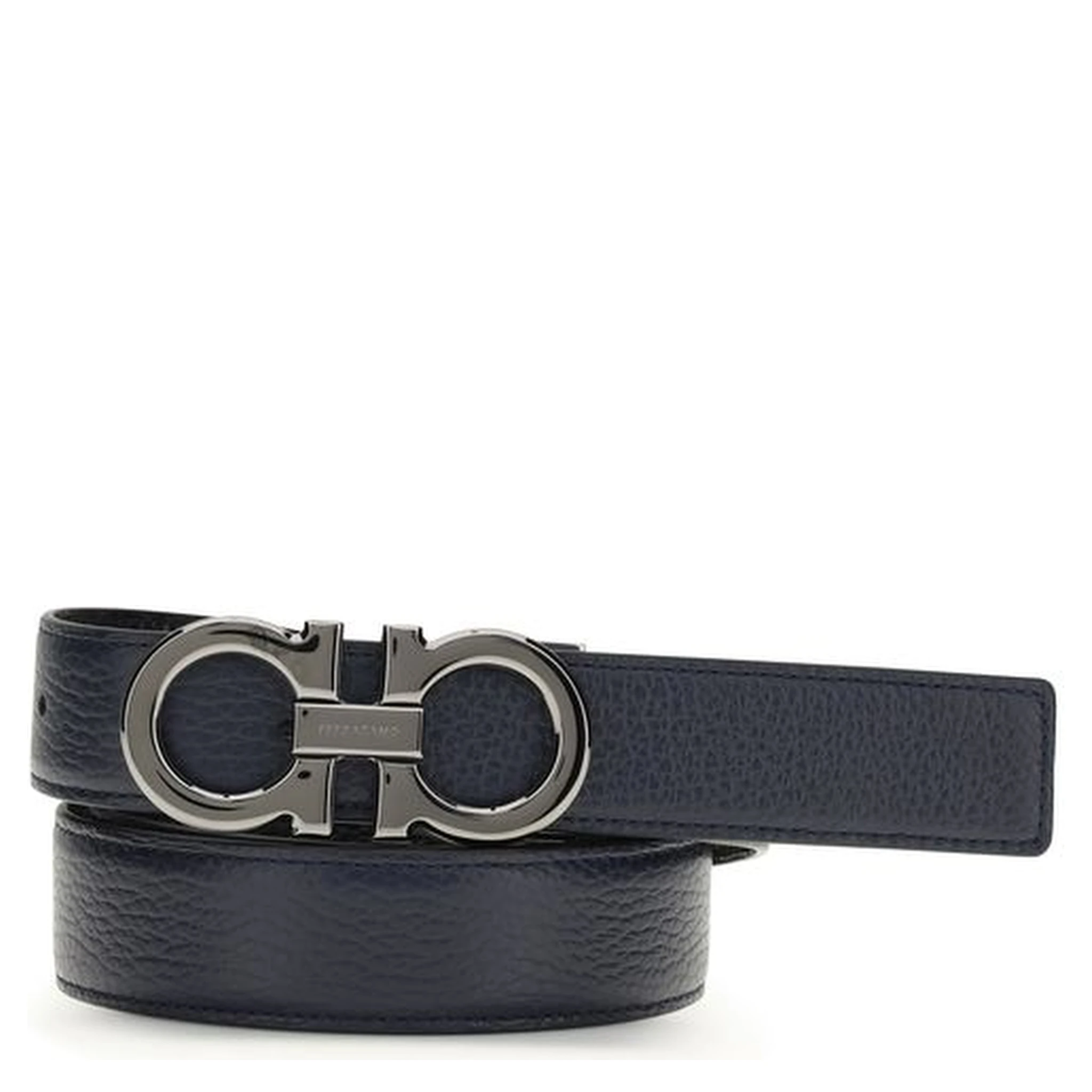 Blue Calf Leather Bos Taurus Regular Belt