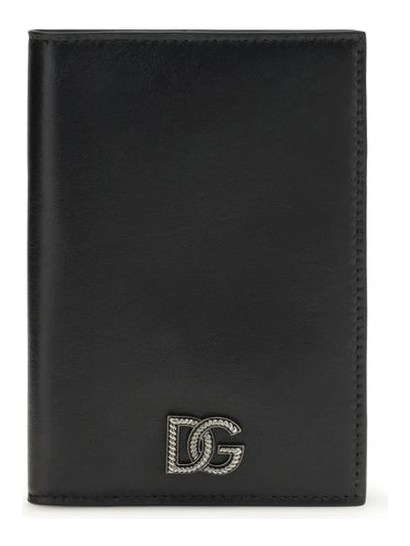 Black Calf Leather Bos Taurus Wallet