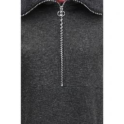 Gray Cotton Casual Dress