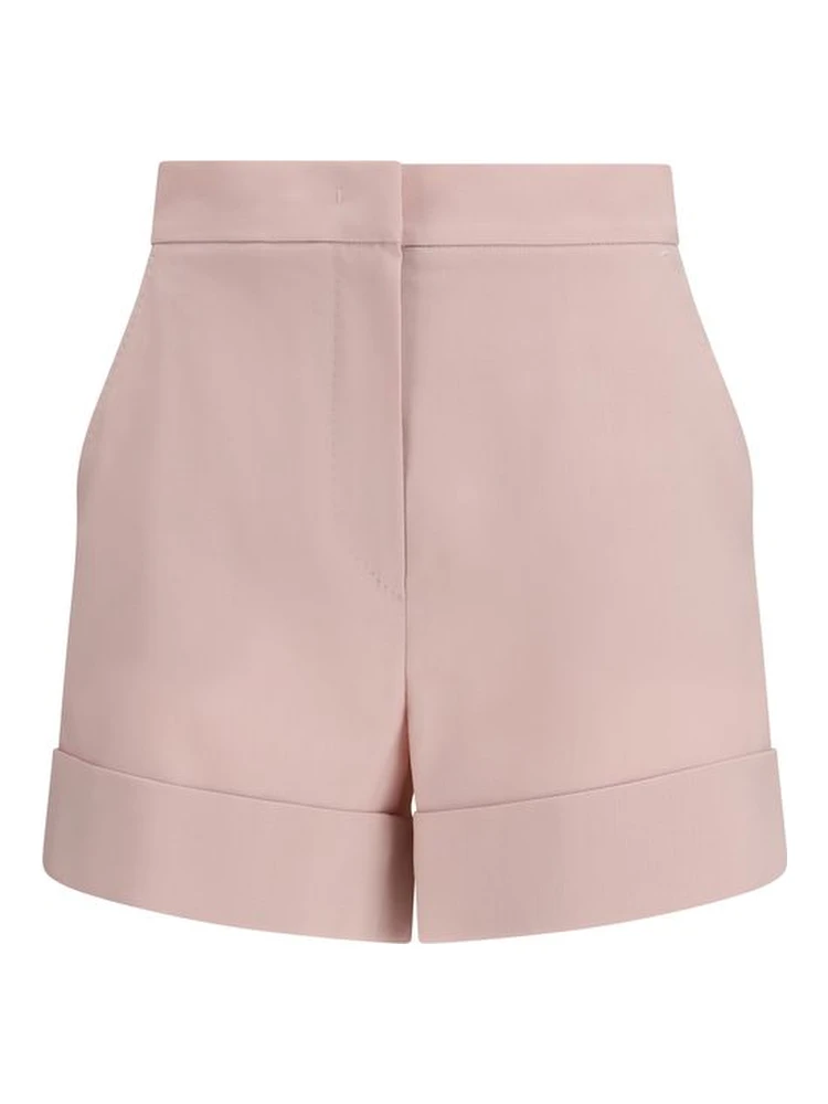 Multicolor Fleece Wool Bermuda Shorts