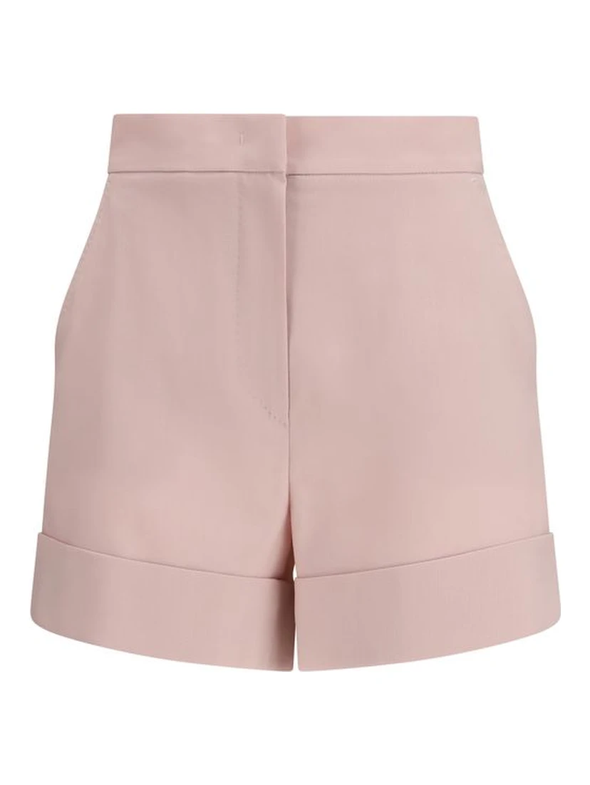 Multicolor Fleece Wool Bermuda Shorts