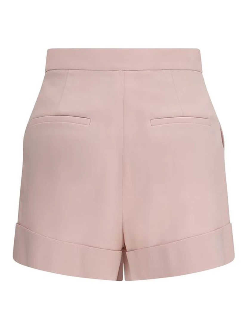 Multicolor Fleece Wool Bermuda Shorts
