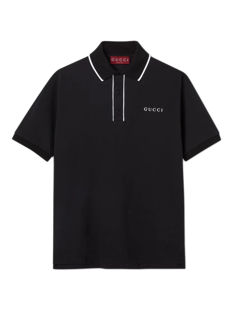 Gucci T-shirts and Polos Black