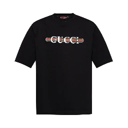 Gucci T-shirts and Polos Black