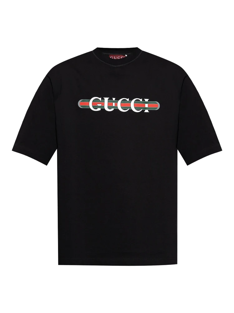 Gucci T-shirts and Polos Black