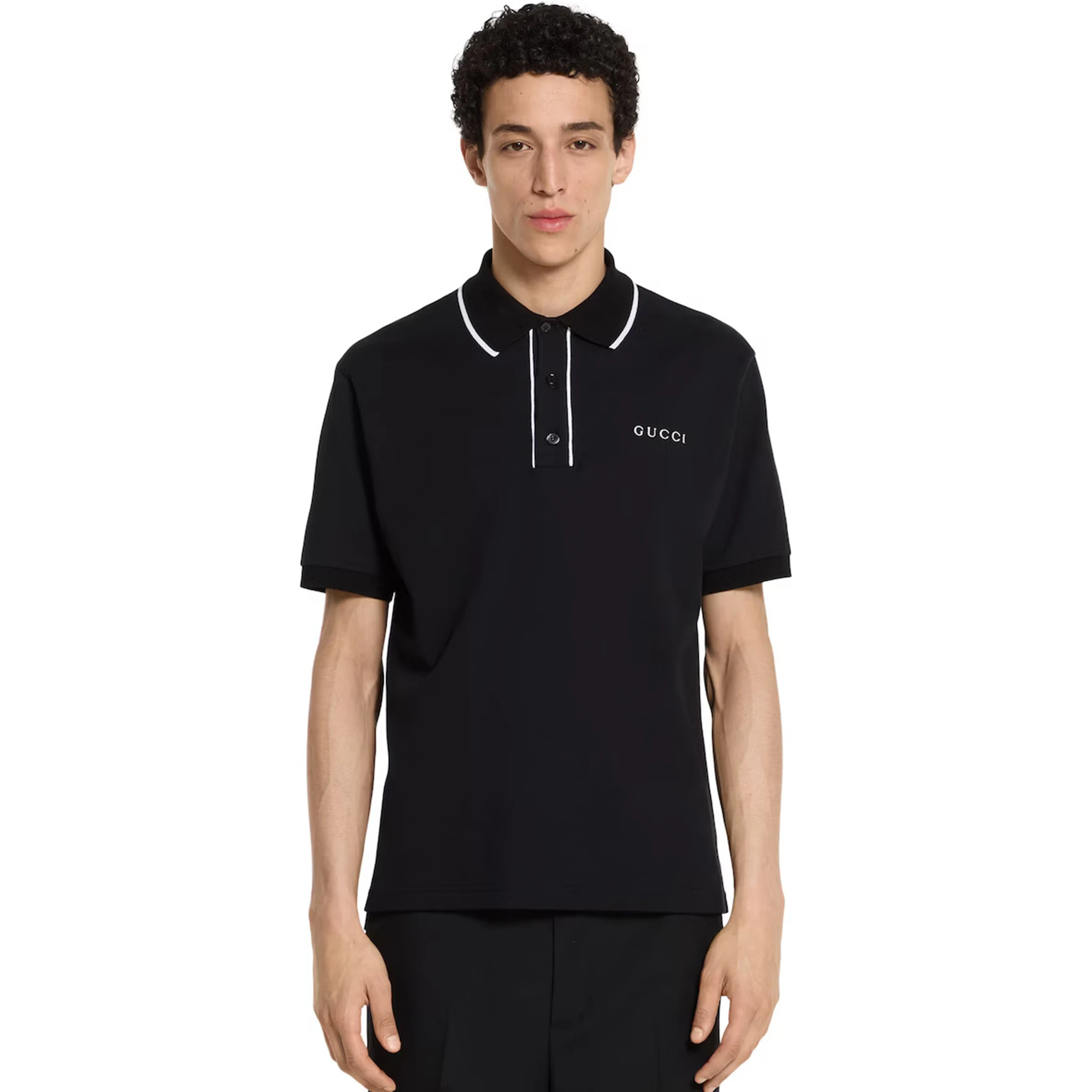 Gucci T-shirts and Polos Black