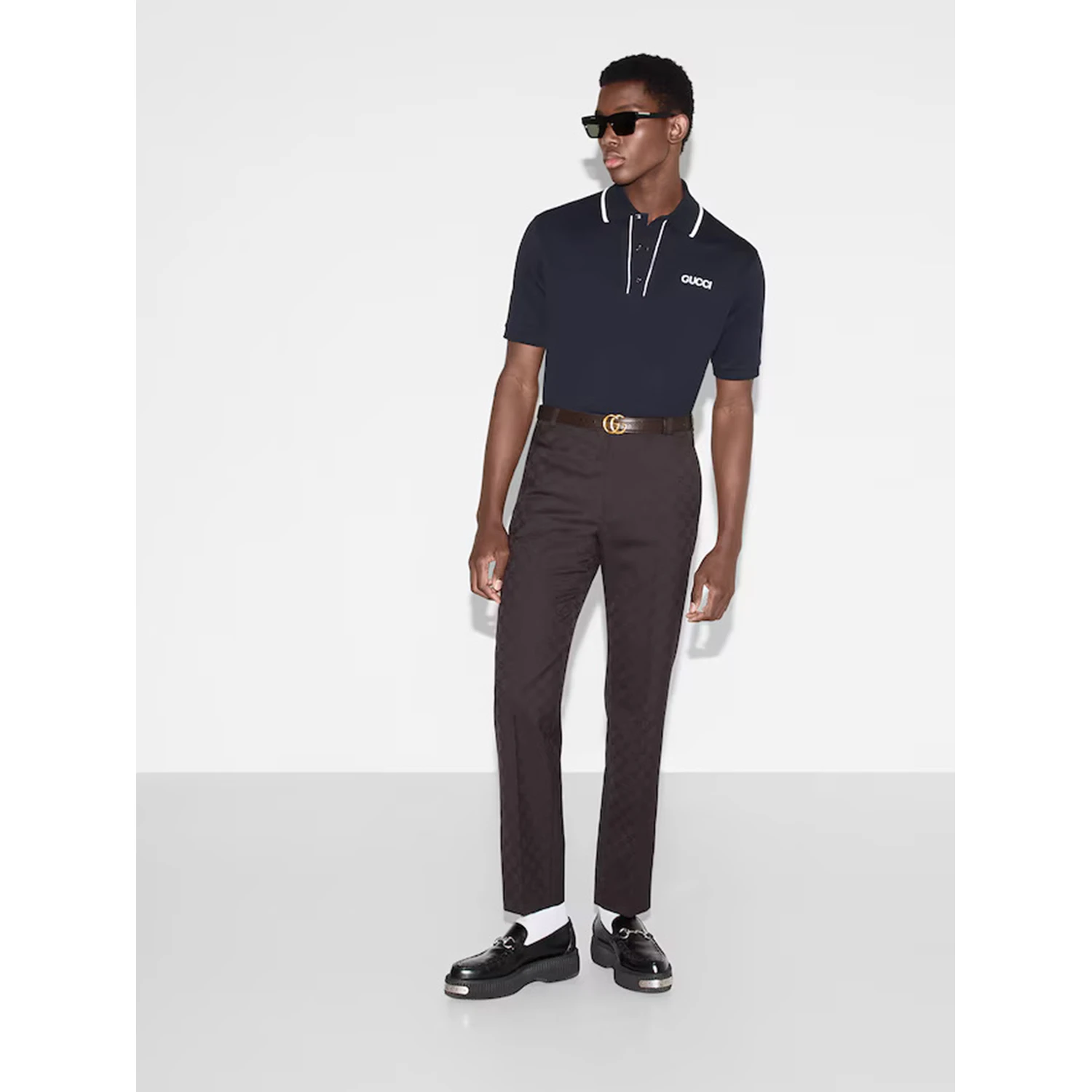 Gucci T-shirts and Polos Blue