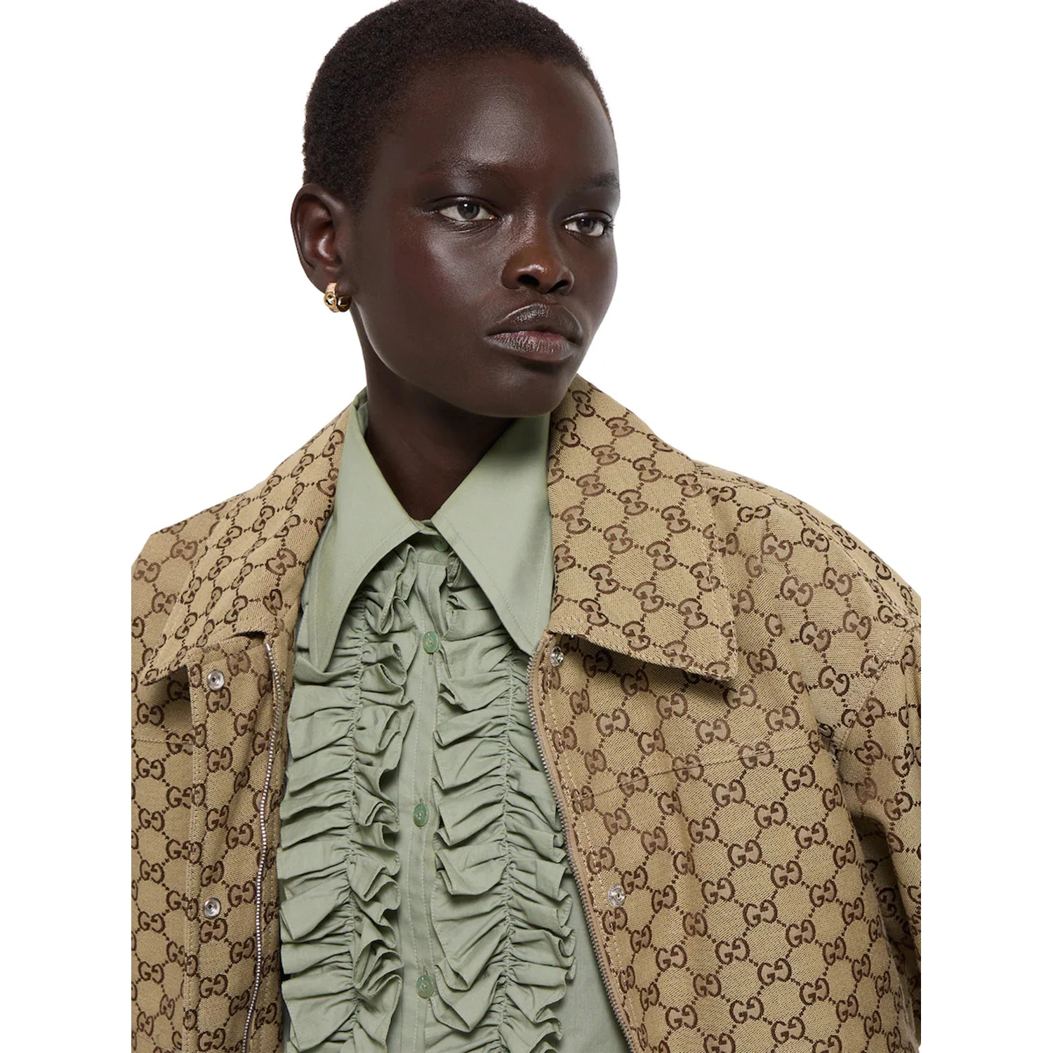 Gucci Jackets Beige