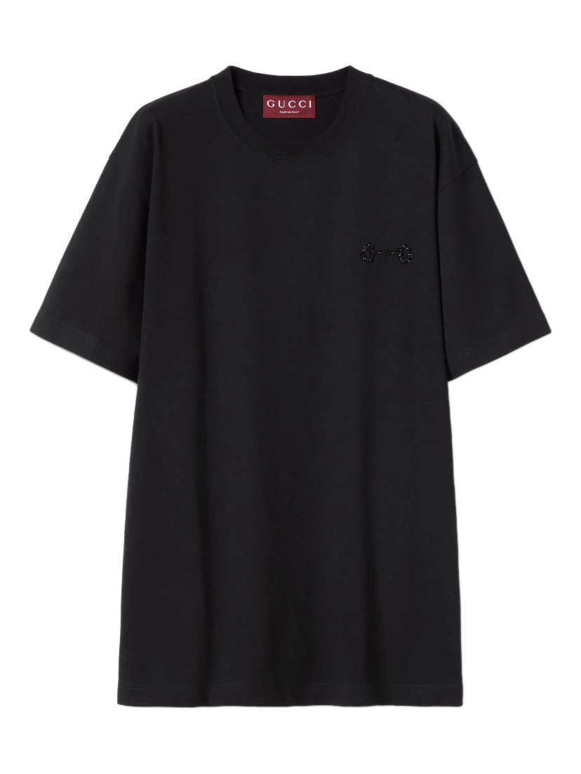 Gucci T-shirts and Polos Black