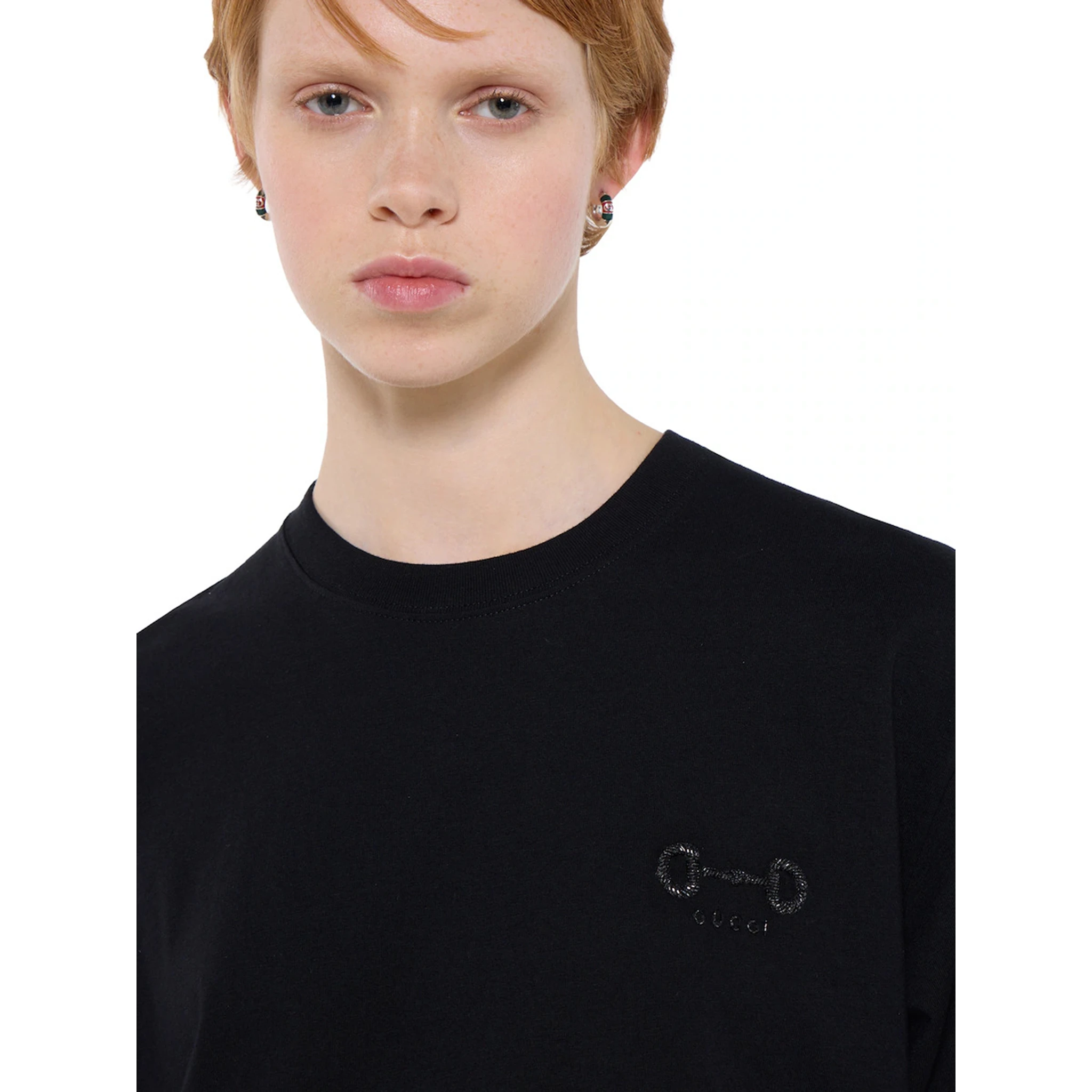 Gucci T-shirts and Polos Black