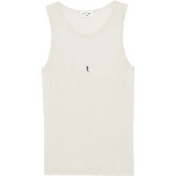 قمصان سان لوران بيضاء