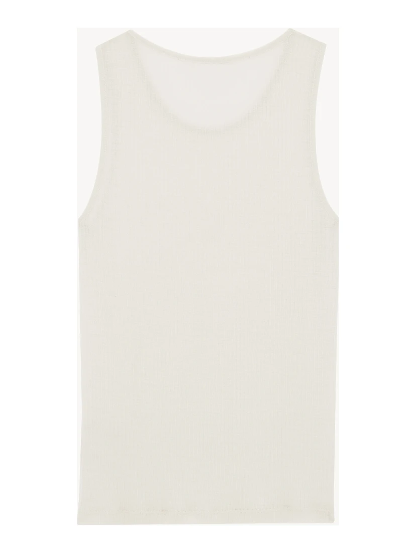 قمصان سان لوران بيضاء