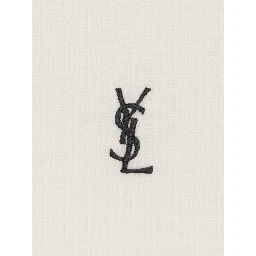 قمصان سان لوران بيضاء