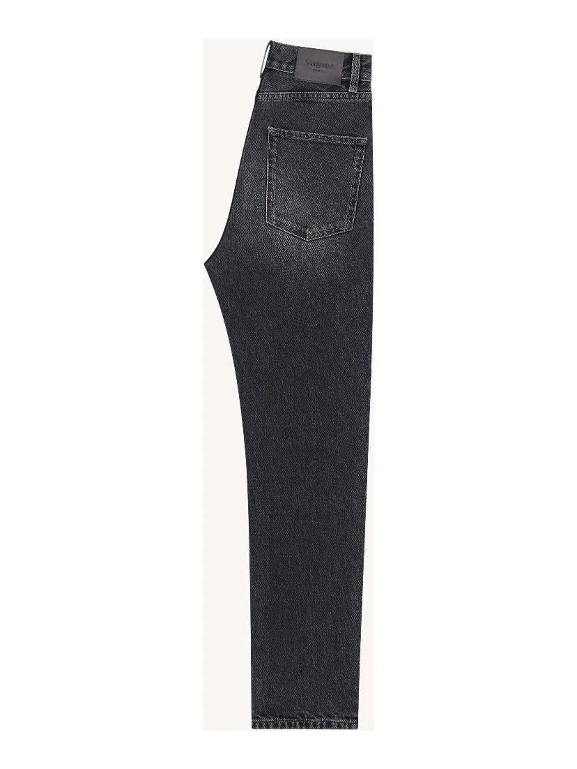 جينز سان لوران أسود