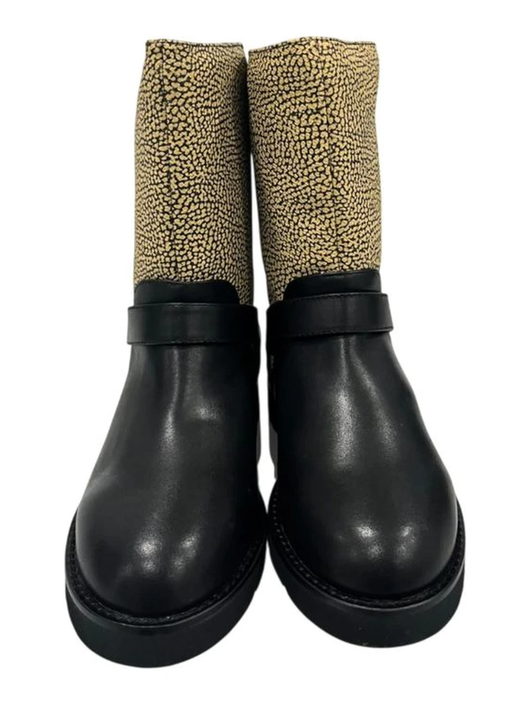 Beige Leather Women Boot alternative