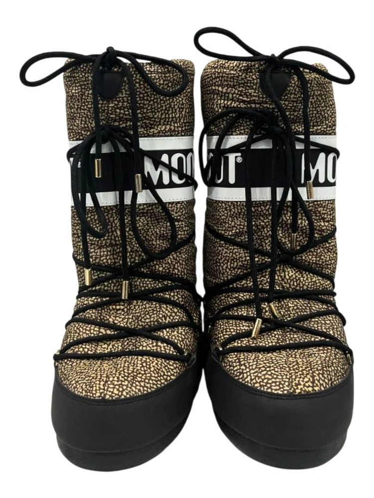 Beige Textile Women Boot alternative