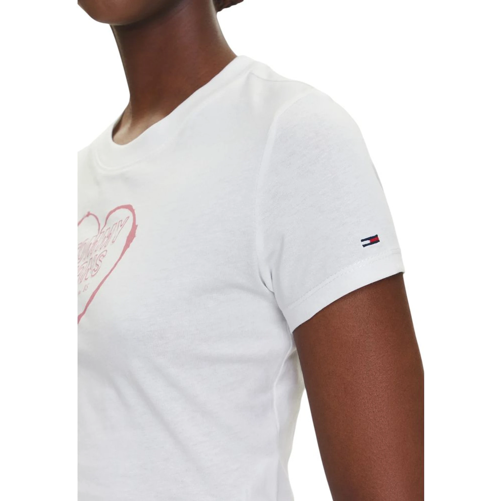 Cream Recycled Cotton T-Shirt