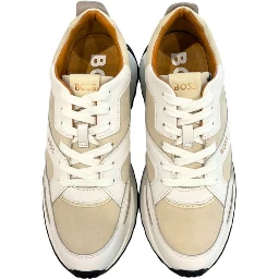 White Leather Men Sneaker