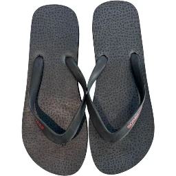 Black Synthetic Men Flip-flop