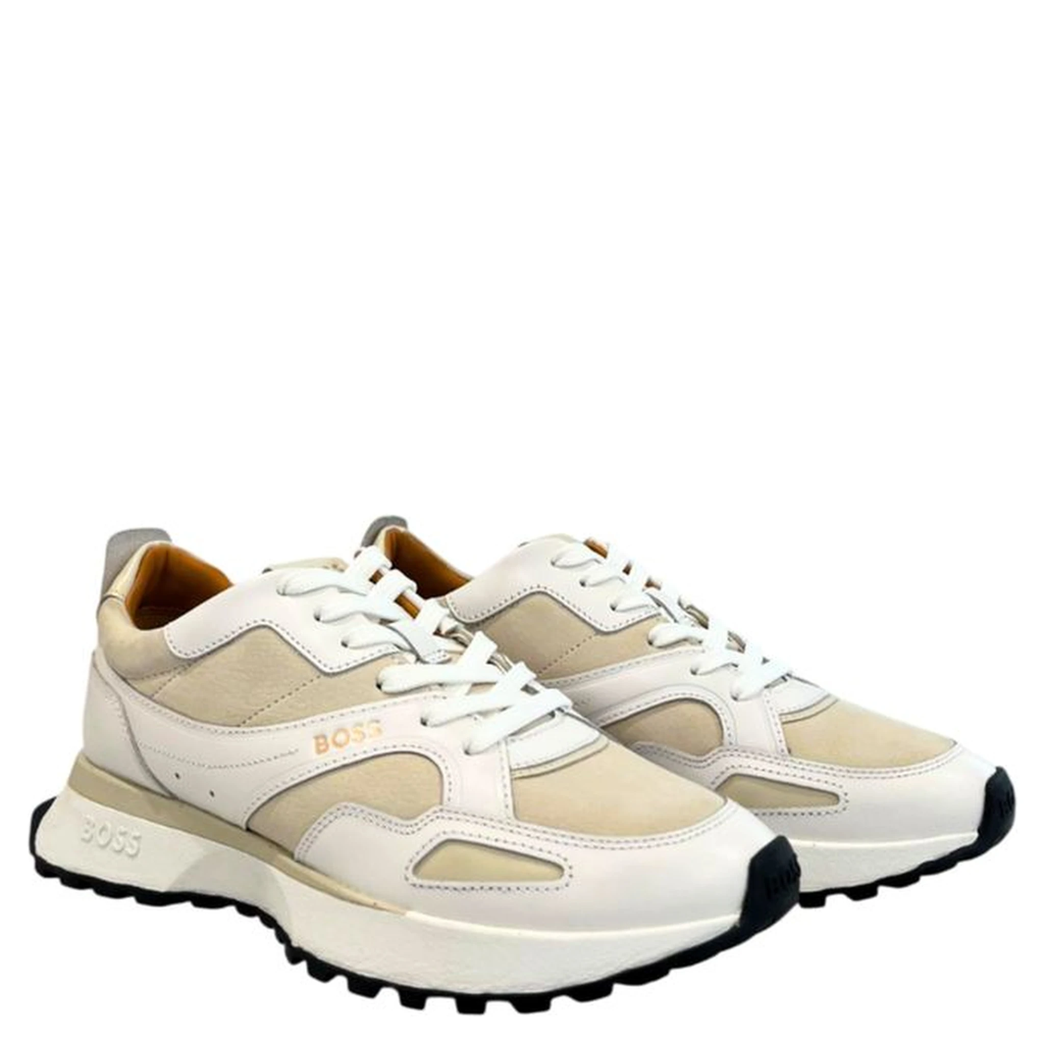 White Leather Men Sneaker