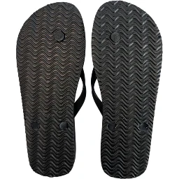 Black Synthetic Men Flip-flop