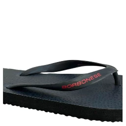 Black Synthetic Men Flip-flop