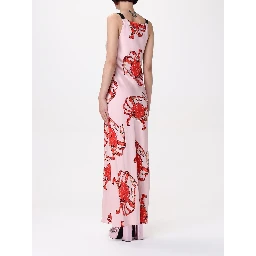 Multicolor Silk Casual Dress