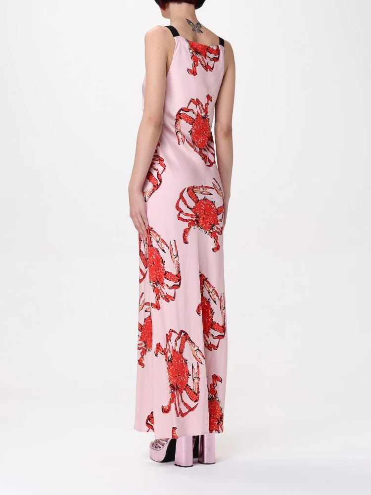 Multicolor Silk Casual Dress alternative