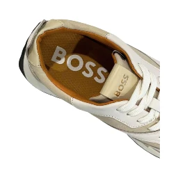White Leather Men Sneaker