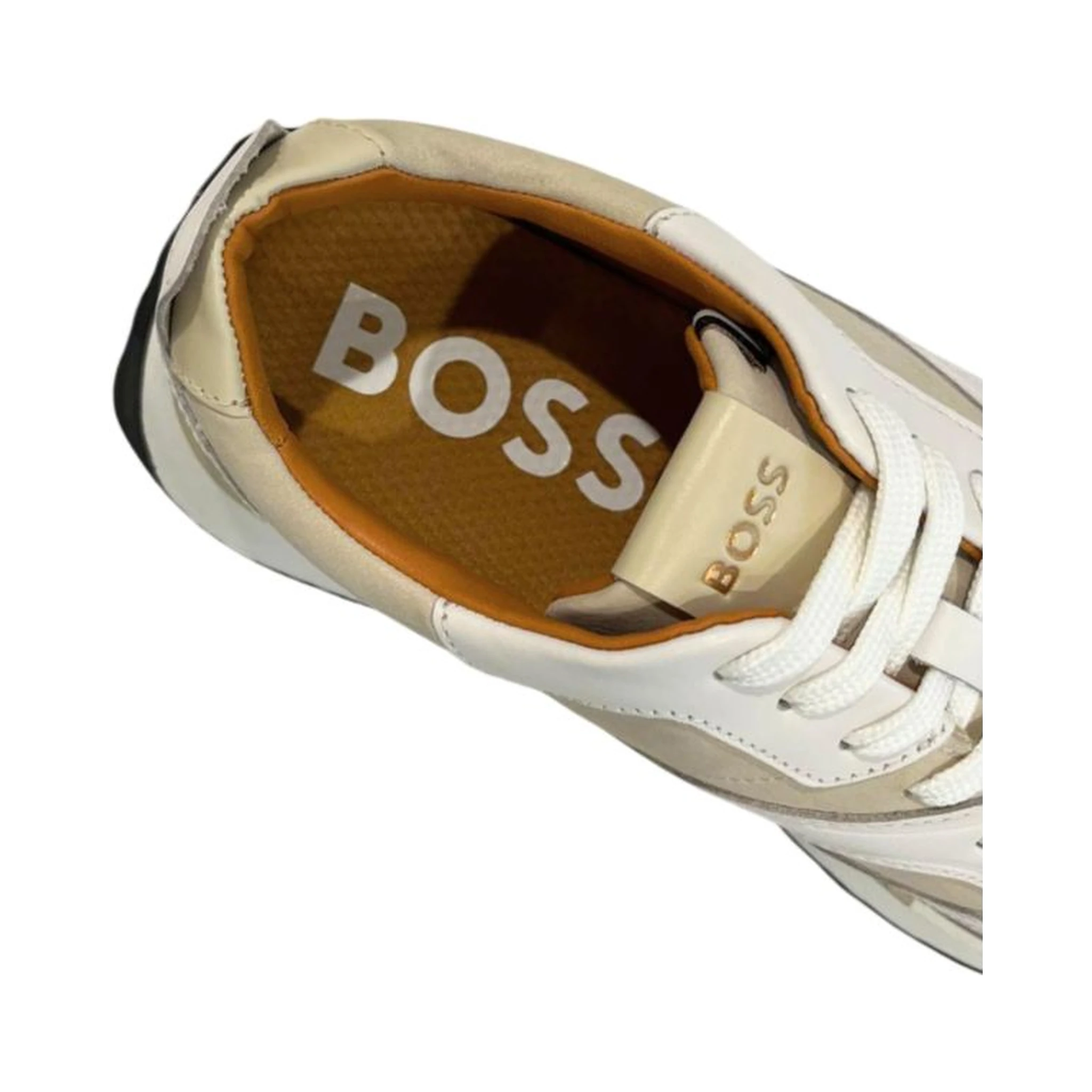 White Leather Men Sneaker