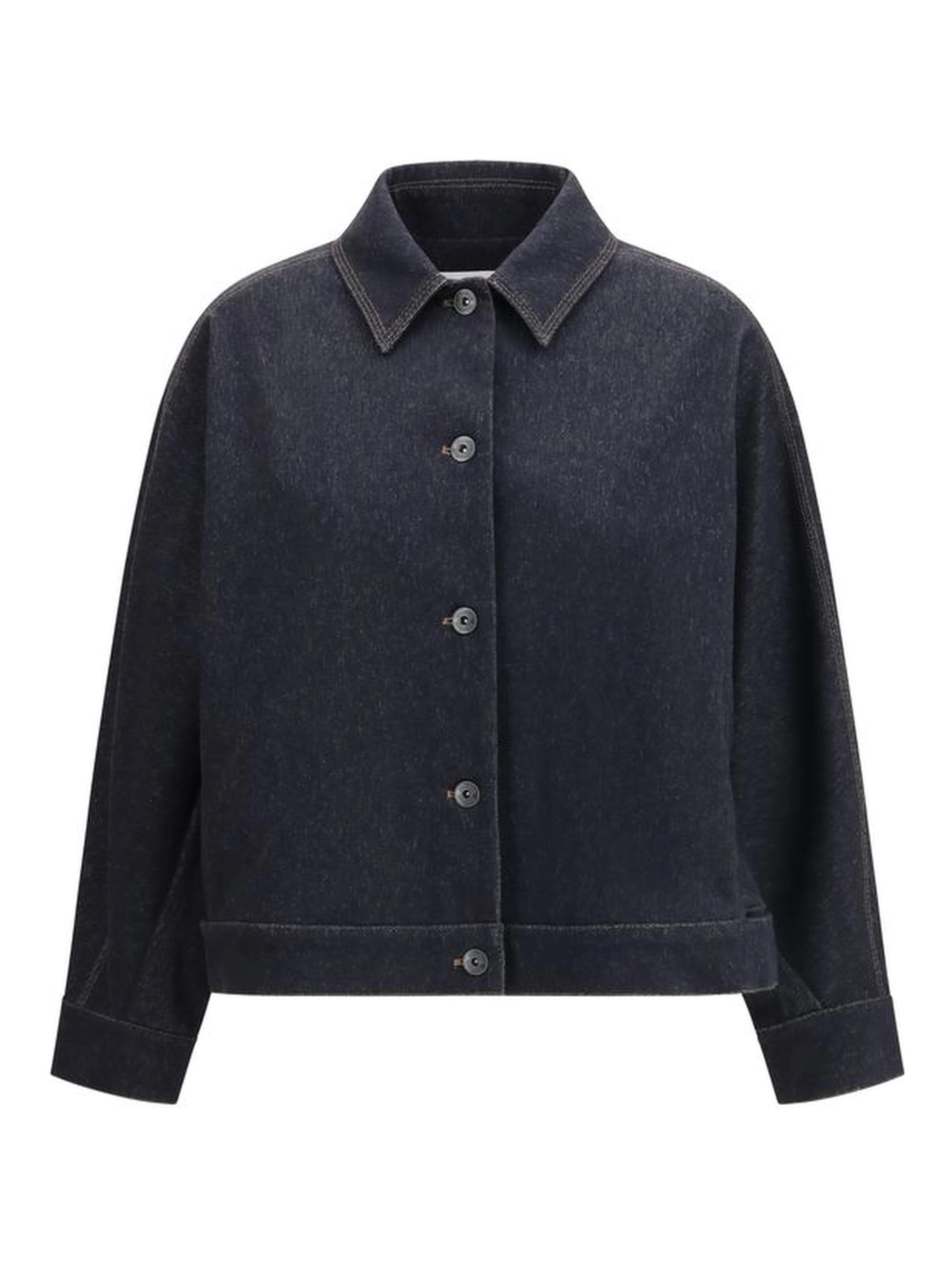 Blue Cotton Denim Jacket