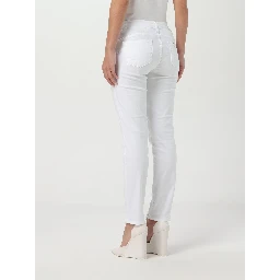 White Cotton Skinny Jeans