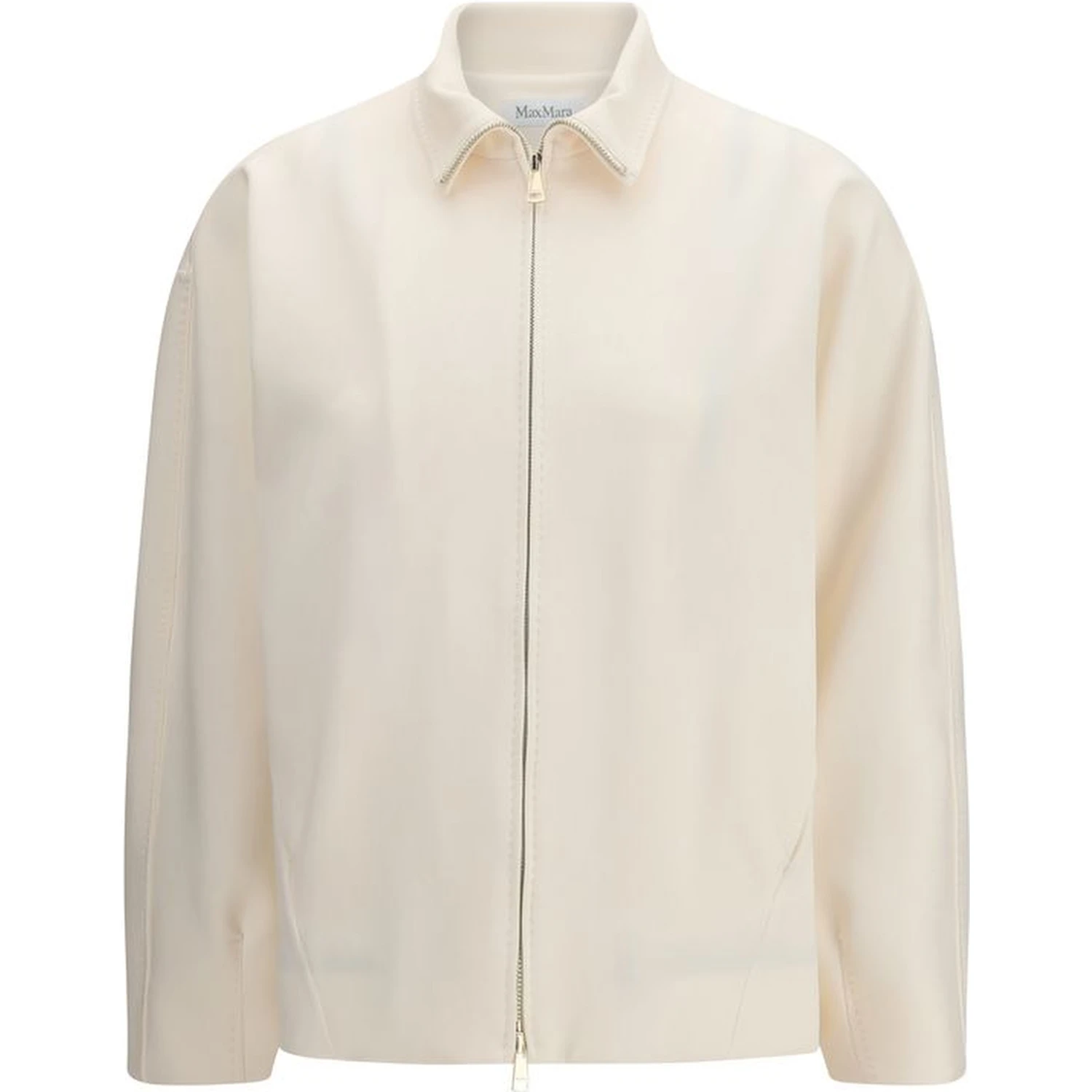 Beige Polyamide Shell Jacket