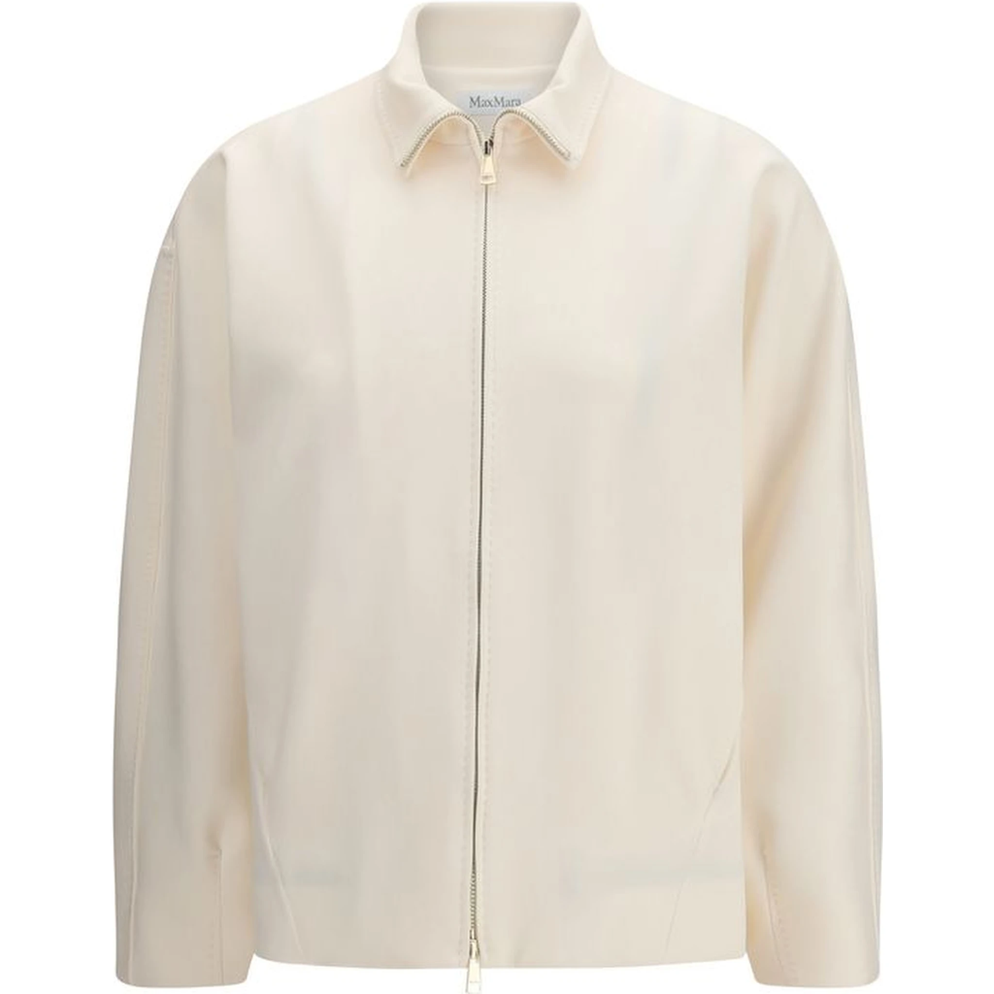 Beige Polyamide Shell Jacket