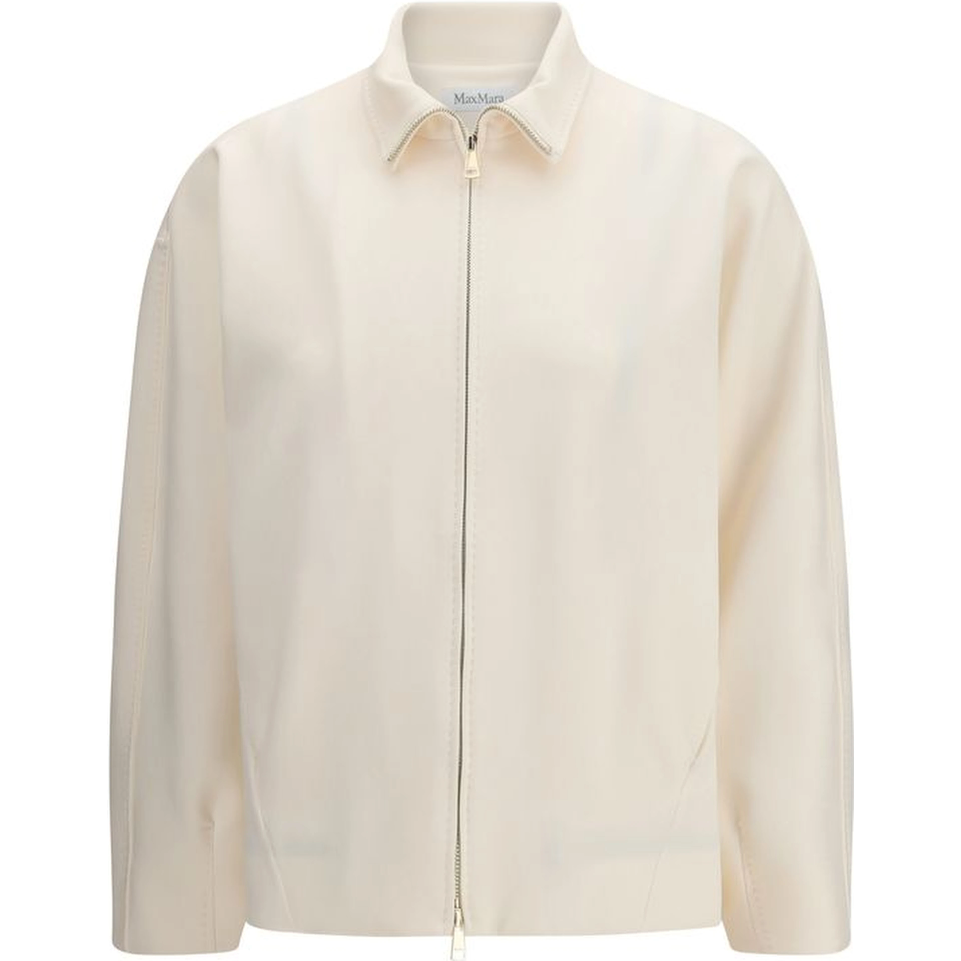 Beige Polyamide Shell Jacket