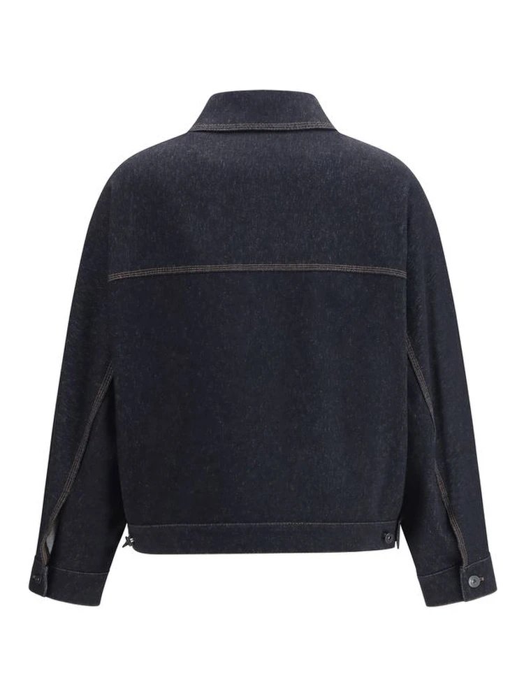 Blue Cotton Denim Jacket alternative